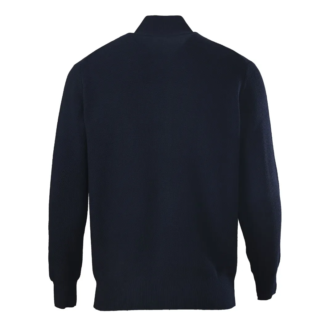 AP (higher version) LORO PIANA LP iron brand zipper knitted sweater jacket. The original version was purchased for 24900. It is made of original wool and mulberry silk blended material. The whole piece is made of honeycomb pique weave. The fabric has a grainy texture, is soft and waxy and has a breathable feel, so it won't make you sweat. Italian old money style men's knitted cardigan, honeycomb pique knitted texture, soft and skin-friendly fabric, comfortable and not stuffy on the upper body. Integrated woven rib placket, zipper embedded technology, the zipper is flat when closed, and the placket is free of bulging and deformation. The raised and fine ribbed stand-up collar is stable and prevents the collar from collapsing; the cuffs and hem are ribbed with the same material, making it less likely to loosen after being worn for a long time. The metal nameplate on the left chest is embellished with low-key recognition and no exaggerated printing. Size：M-XXL